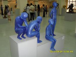 hj456 藍色暢想雕塑展_藍色暢想雕塑展_濱州宏景雕塑有限公司
